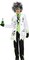 The Costume Center White and Green Mad Scientist Boy Child Halloween Costume - Small